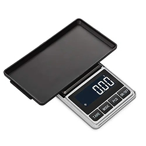 JINGYAN Báscula de Cocina Digital de Bolsillo balanza precisión, Escala Gramos Peso for la Cocina del Balance
