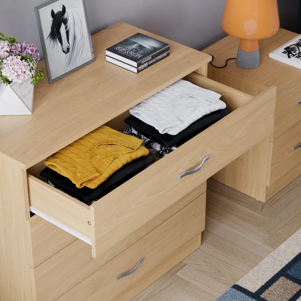 Vida Designs Cómoda Riano de 5, 4, 3 cajones de Home Discount
