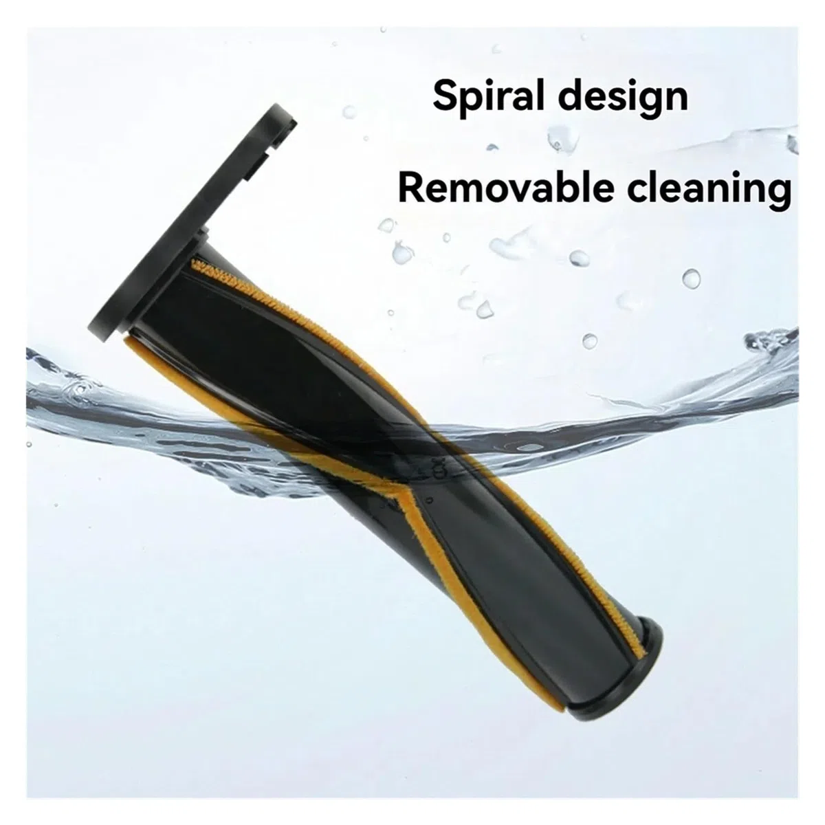 Accesorio De Aspiradora Con Cabezal De Cepillo Giratorio Suave For Suelos De Madera, Baldosas De Cerámica Y Mármol, Compatible Con Dreame R10, R20, R30, T20 Y T30.