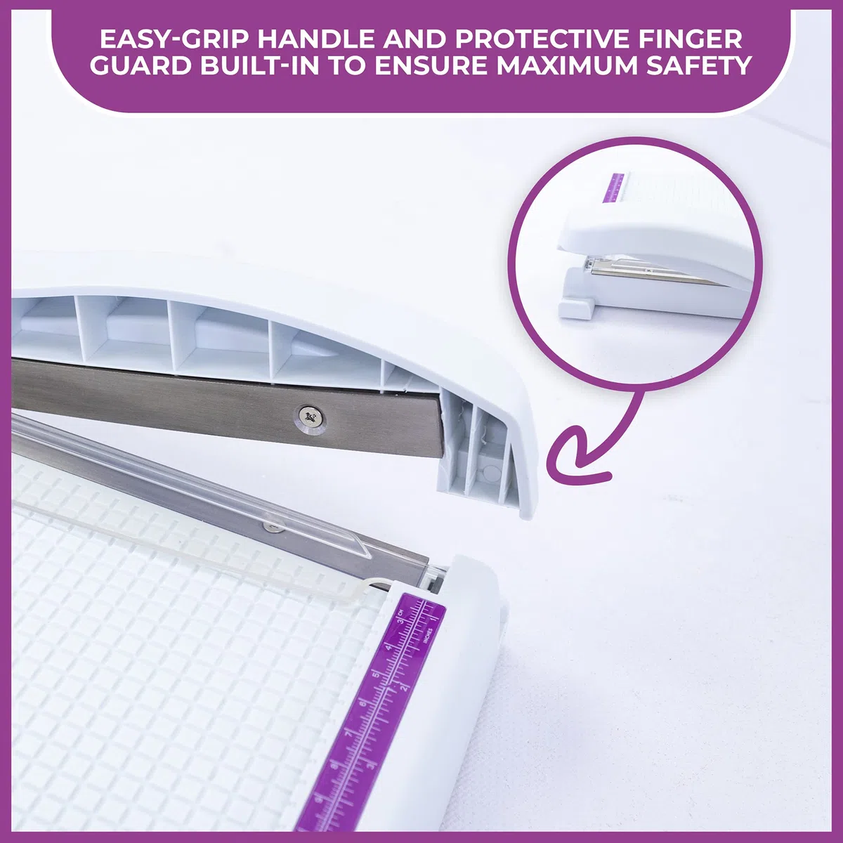 Crafter's Companion Condensador de Ajuste Guillotina Para la Elaboración de Proyectos de Tarjetas de Papel y Large