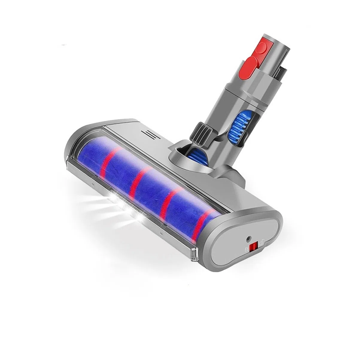 Reemplazo De Cabezal De Cepillo De Piso Motorizado, Compatible Con Aspiradoras Dyson V6, V7, V8, V10 Y V11. Cepillo De Piso Con Cabezal De Rodillo Y Barredora Suave.(B)