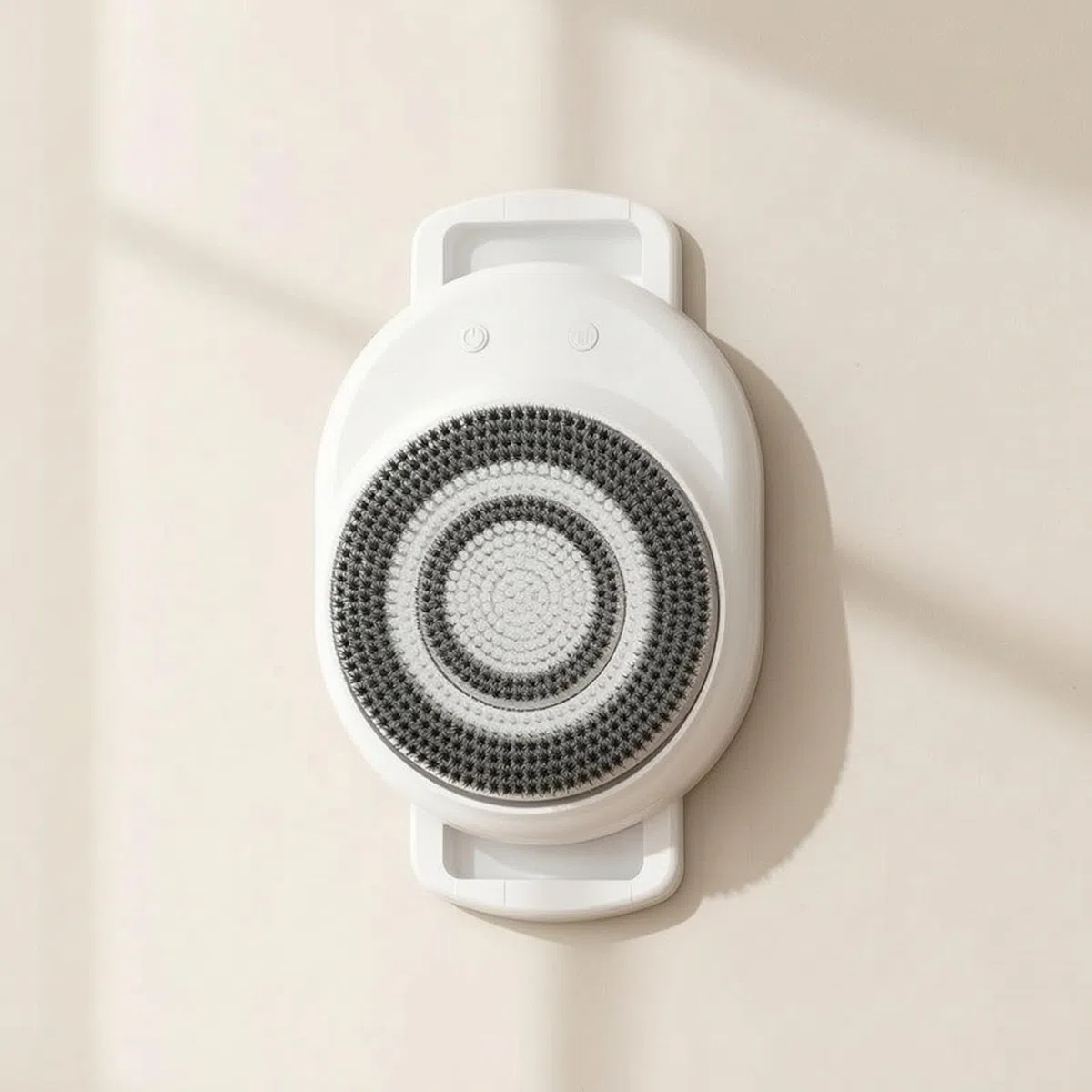 Limpiador Espalda con Soporte Pared Inalámbrico Cepillo Ducha Pared Suave Cepillo Ducha Eléctrico para Adultos
