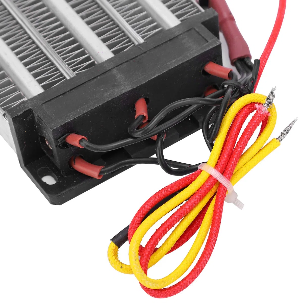 Calentador de aire de cerámica PTC de 2000 W, elemento calefactor eléctrico termostático aislado para ventilador, calentador, humidificador, aire acondicionado y automóvil
