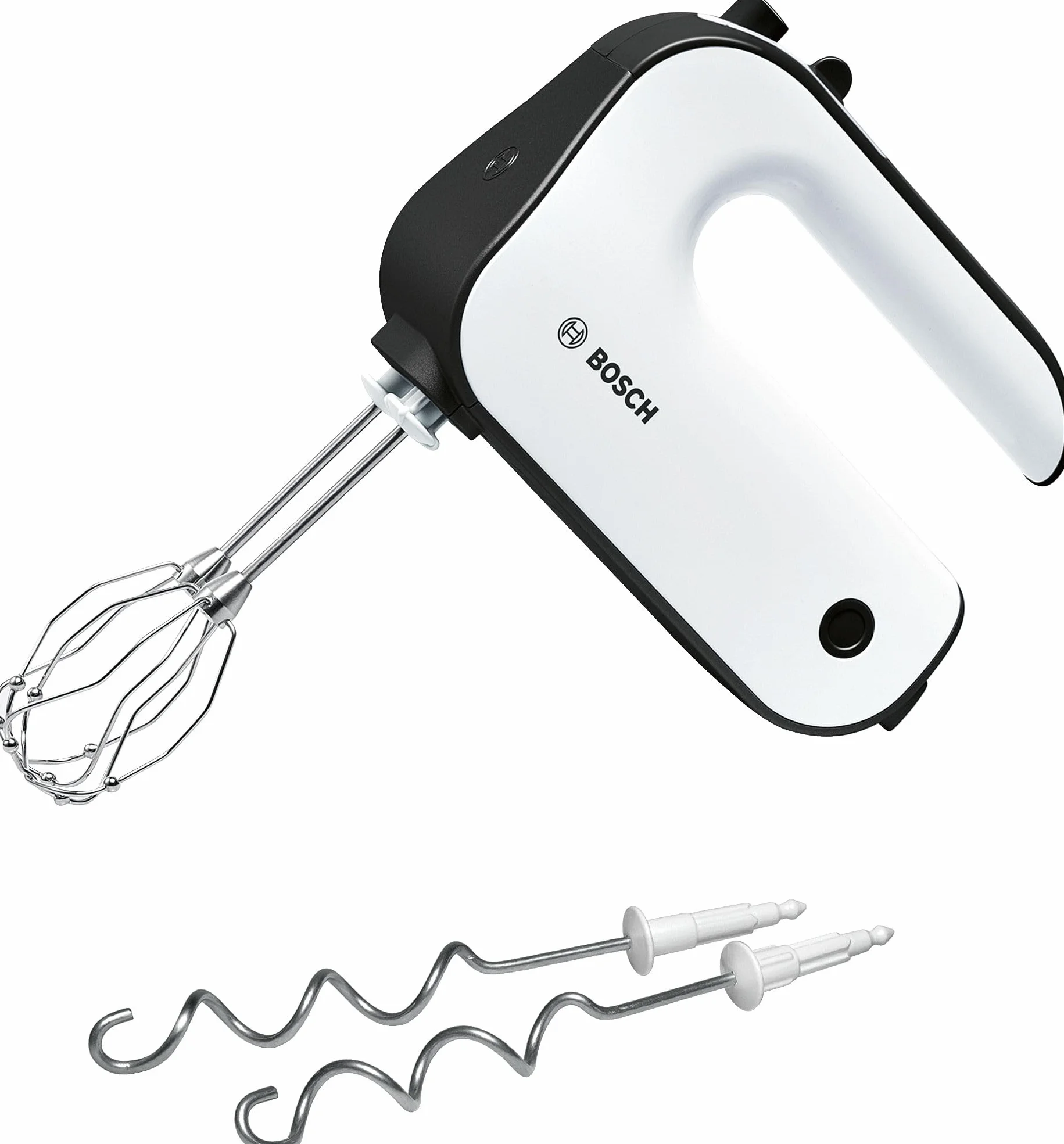 Bosch MFQ4020 - Batidora de varillas, 500 W, color blanco y negro