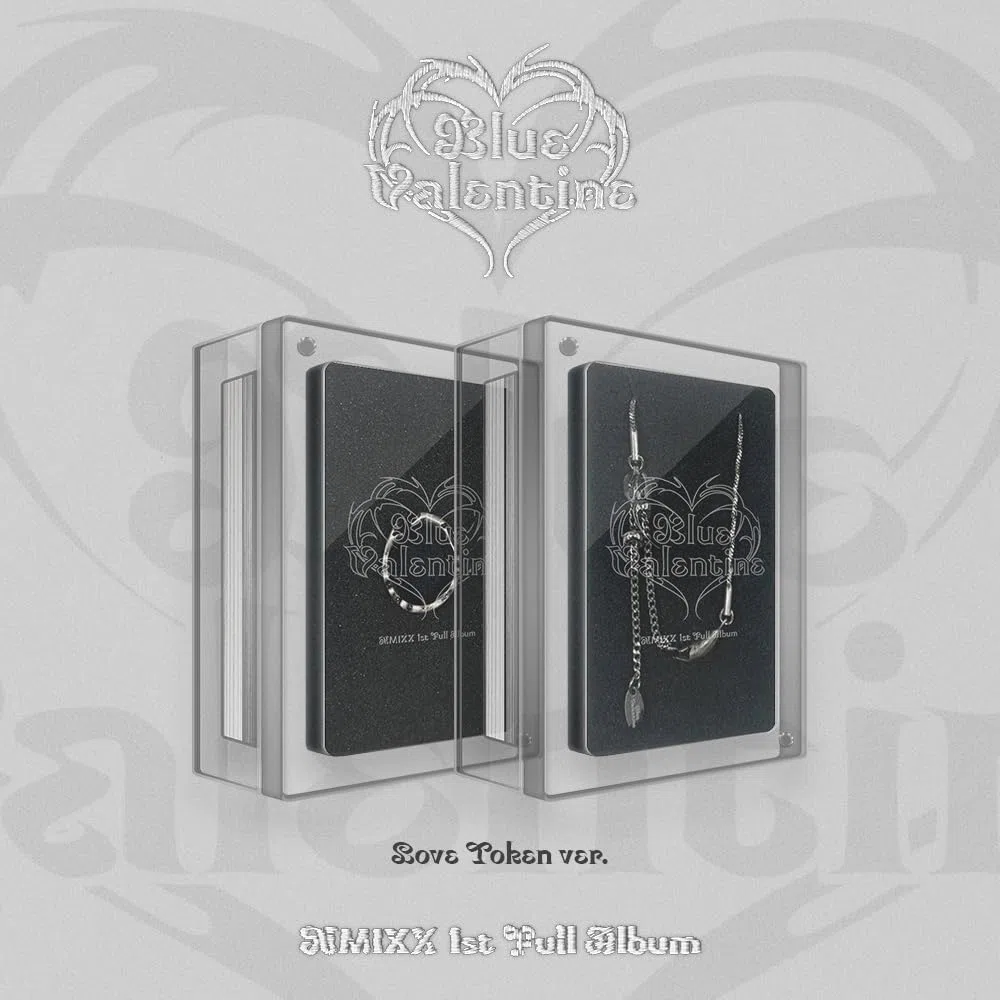 NMIXX 1er álbum completo [Blue Valentine] Limited Love Token Ver. (al azar 1 de 2)