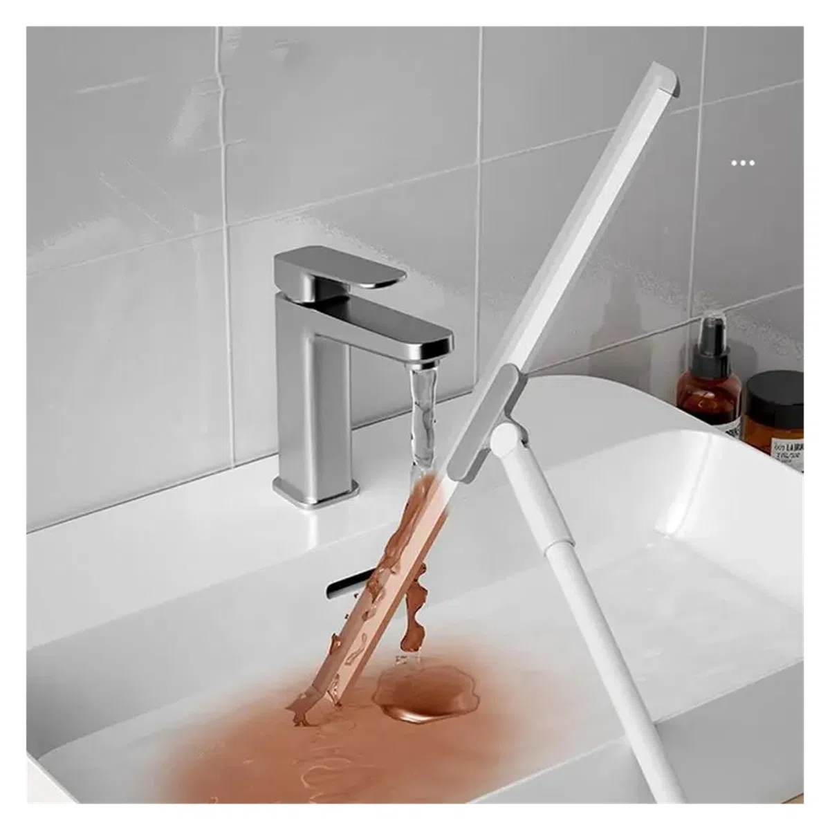 Escoba Mágica for Limpieza De Suelos De Silicona, Tira Escobilla De Goma, Vidrio for Ventana