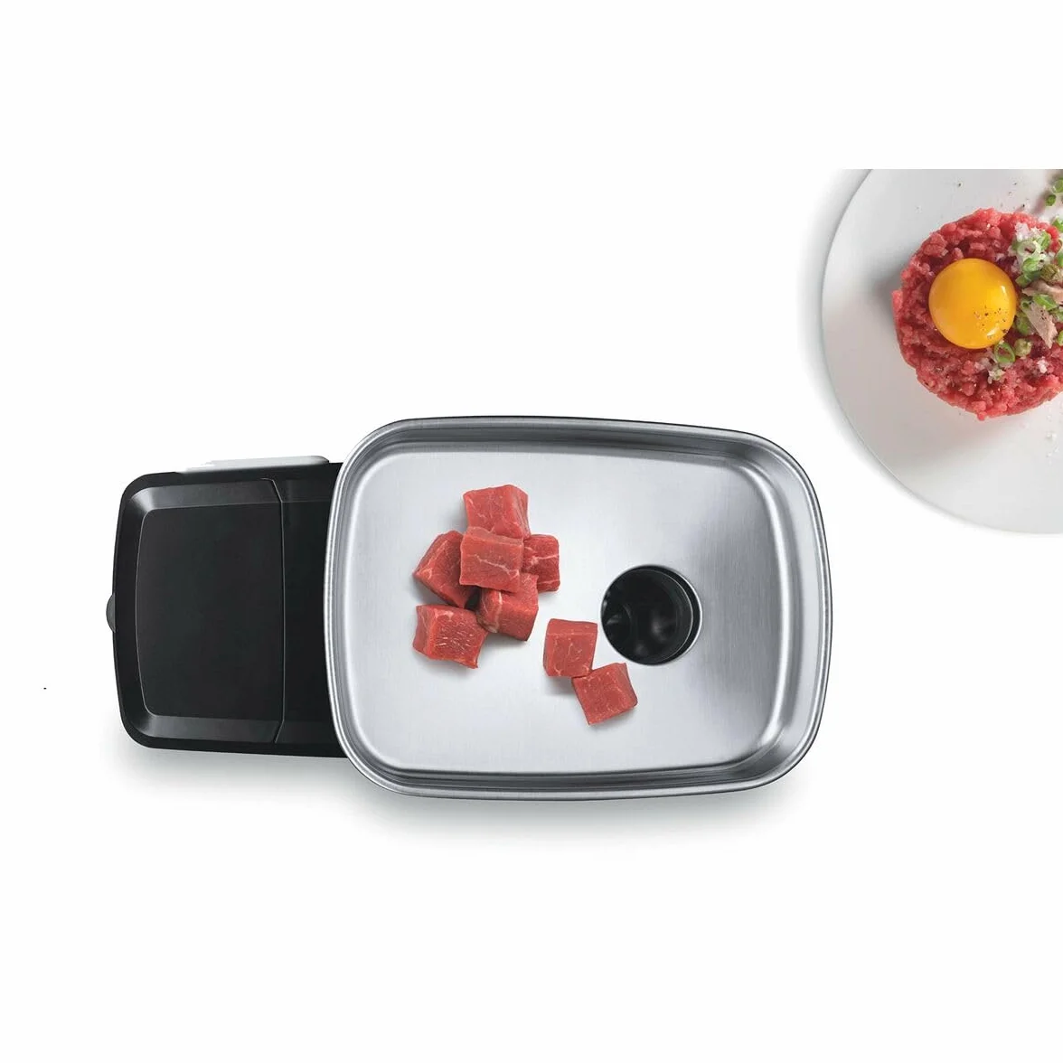 Bosch Electrodomésticos MFW68640 ProPower - Picadora de carne multipropósito - Hasta 4,3 kilos de carne por minuto - Potencia de 800 W, Negro