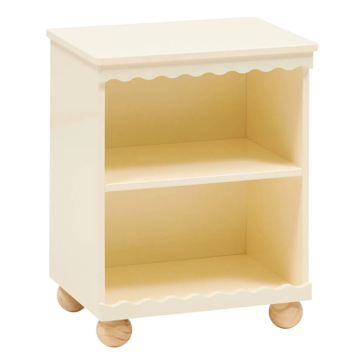 Atmosphera - Mesilla de Noche Infantil bouli 2 Niveles Beige 40x30x50,5 cm