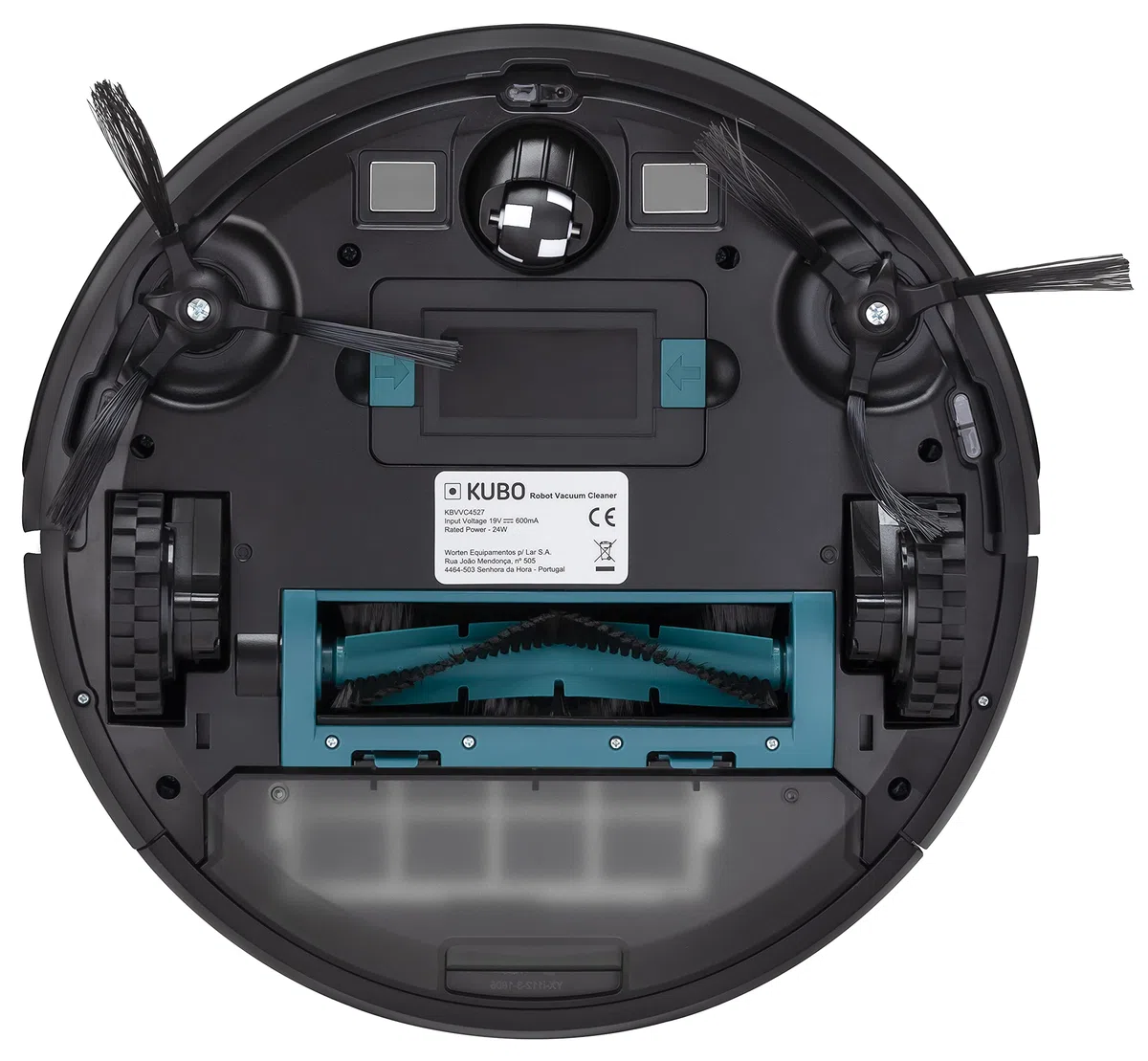 KUBO Robot Aspirador - AUTONOMÍA DE 120 MINUTOS - 4 modos de limpieza automáticos - SENSORES ANTI-ESCALERA - DEPÓSITO DE POLVO - CONTROL INTELIGENTE CON APP