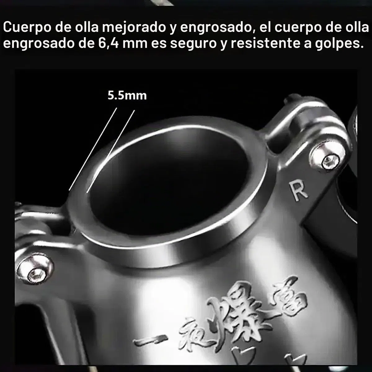 MáQuina Palomitas MaíZ Manual, MáQuina Palomitas MaíZ Alta PresióN, Palomitas MaíZ Tradicionales Chinas, Mini CañóN Palomitas MaíZ Acero Inoxidable(100ML)