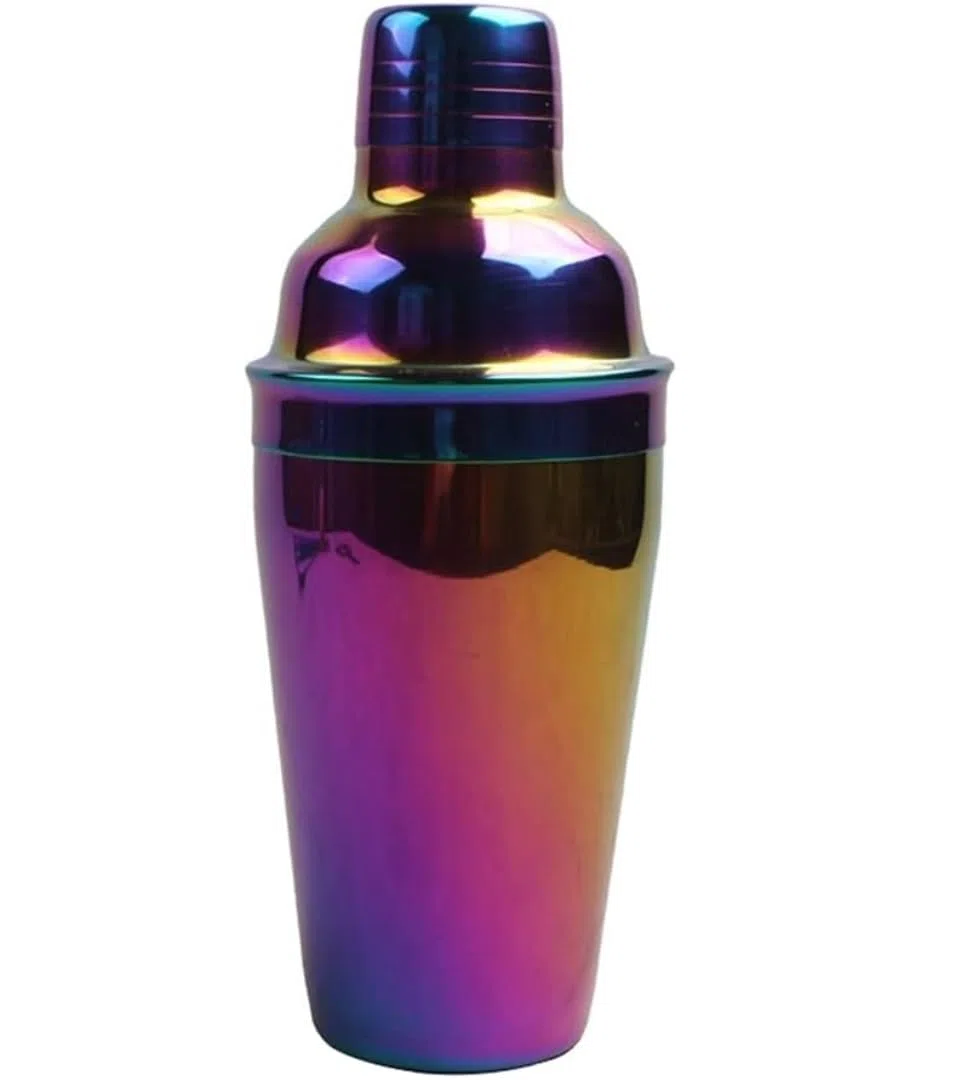 Juego de Coctelera Kit de Coctelería Juego De Coctelera De Acero Inoxidable, 8 Uds., Equipo Colorido Para Barman, Batidor De Cóctel, Herramientas Para Bar, Cocteleras De Vino Coctelera para Cócteles C