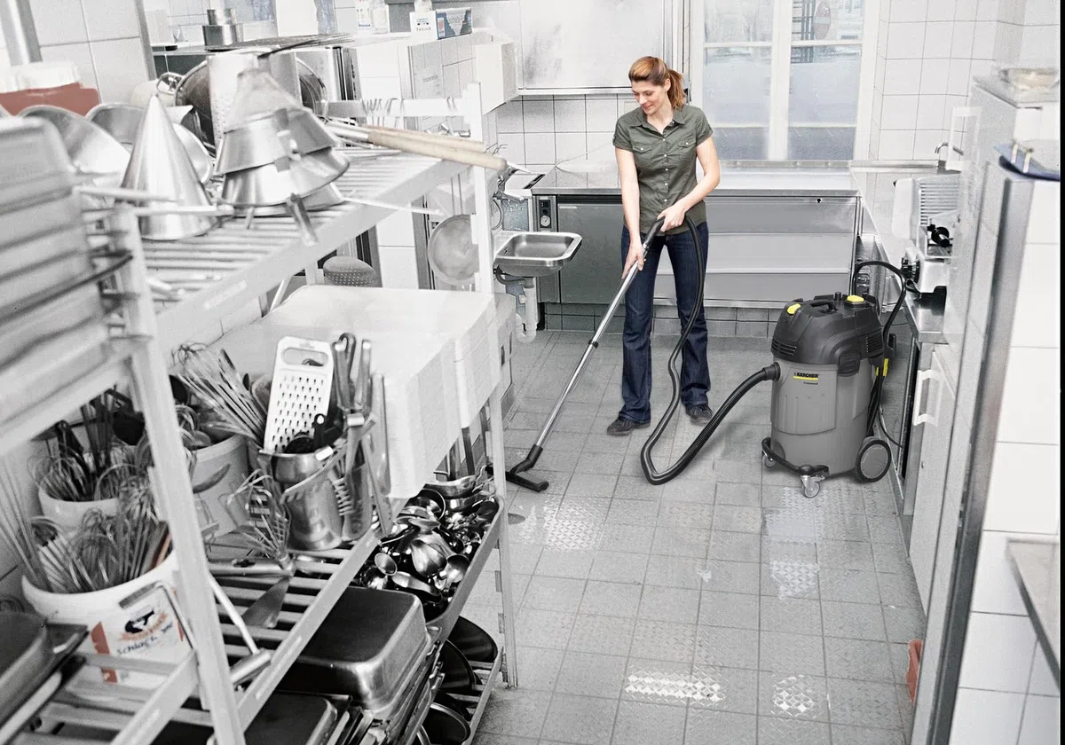 Kärcher NT 65/2 Ap - Aspiradora (2760 W, 220-240, 50-60, Aspiradora de Tambor, Sin Bolsa, 65 L)
