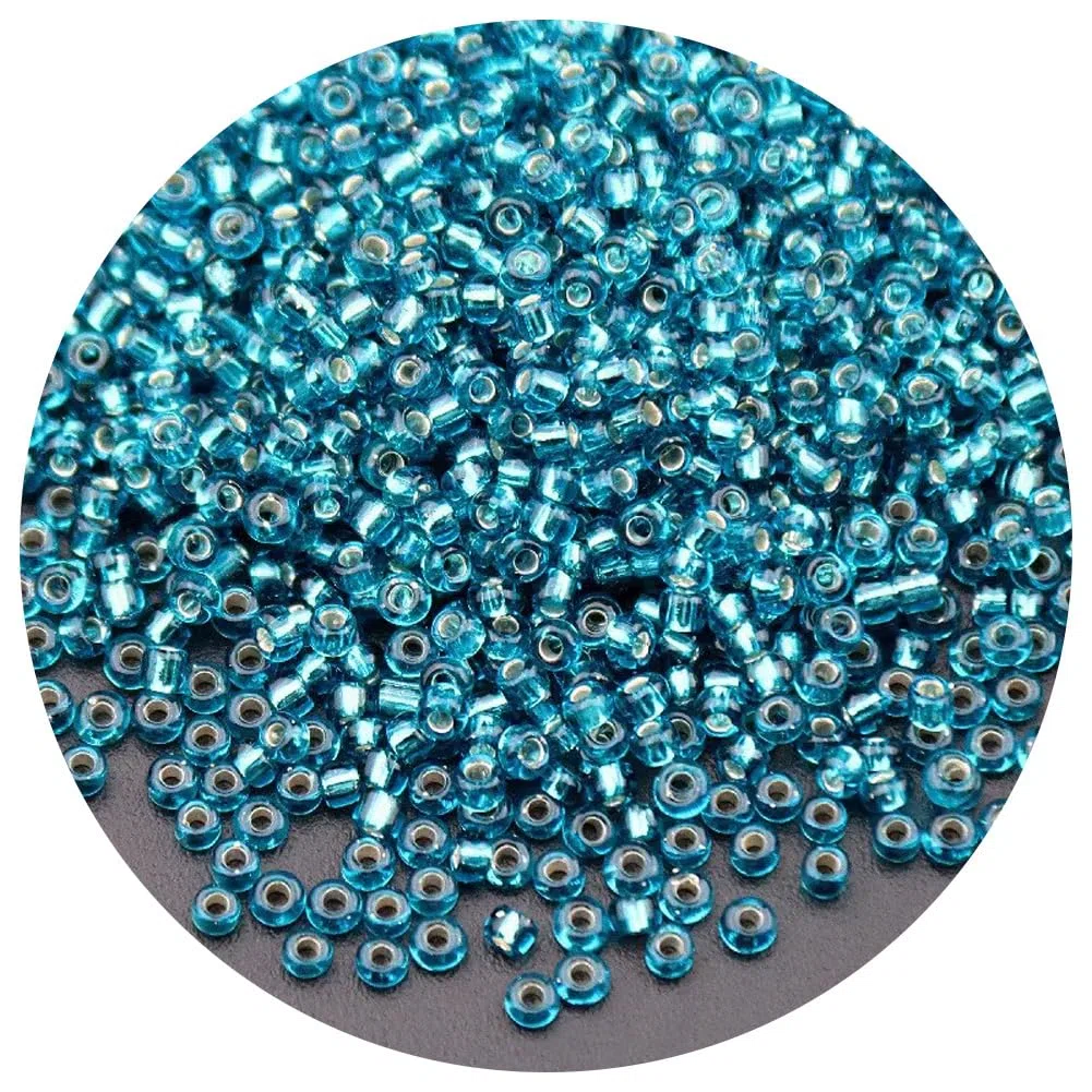 Cuentas De Vidrio De 3 Mm, Pequeñas Cuentas De Poni Translúcidas, Espaciadoras Sueltas para Bordado, Manualidades Y Joyería, 450 G (Aproximadamente 18000 Unidades)