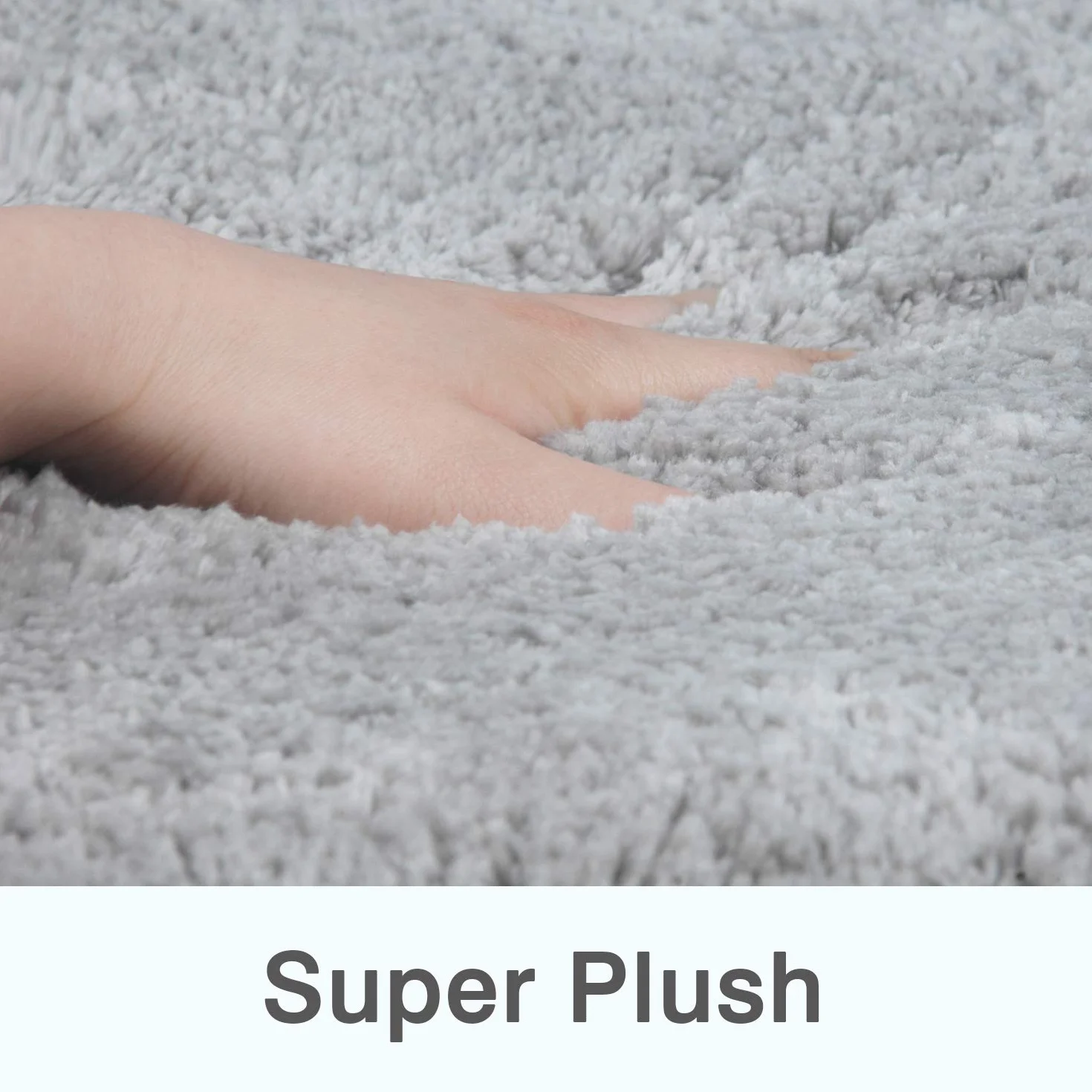 FCSDETAIL Alfombrilla de Baño Antideslizantes 80X150 cm, Tapete para el Piso Lavable a Máquina con Microfibras Suaves Absorbentes de Agua para Bañera, Ducha y Baño