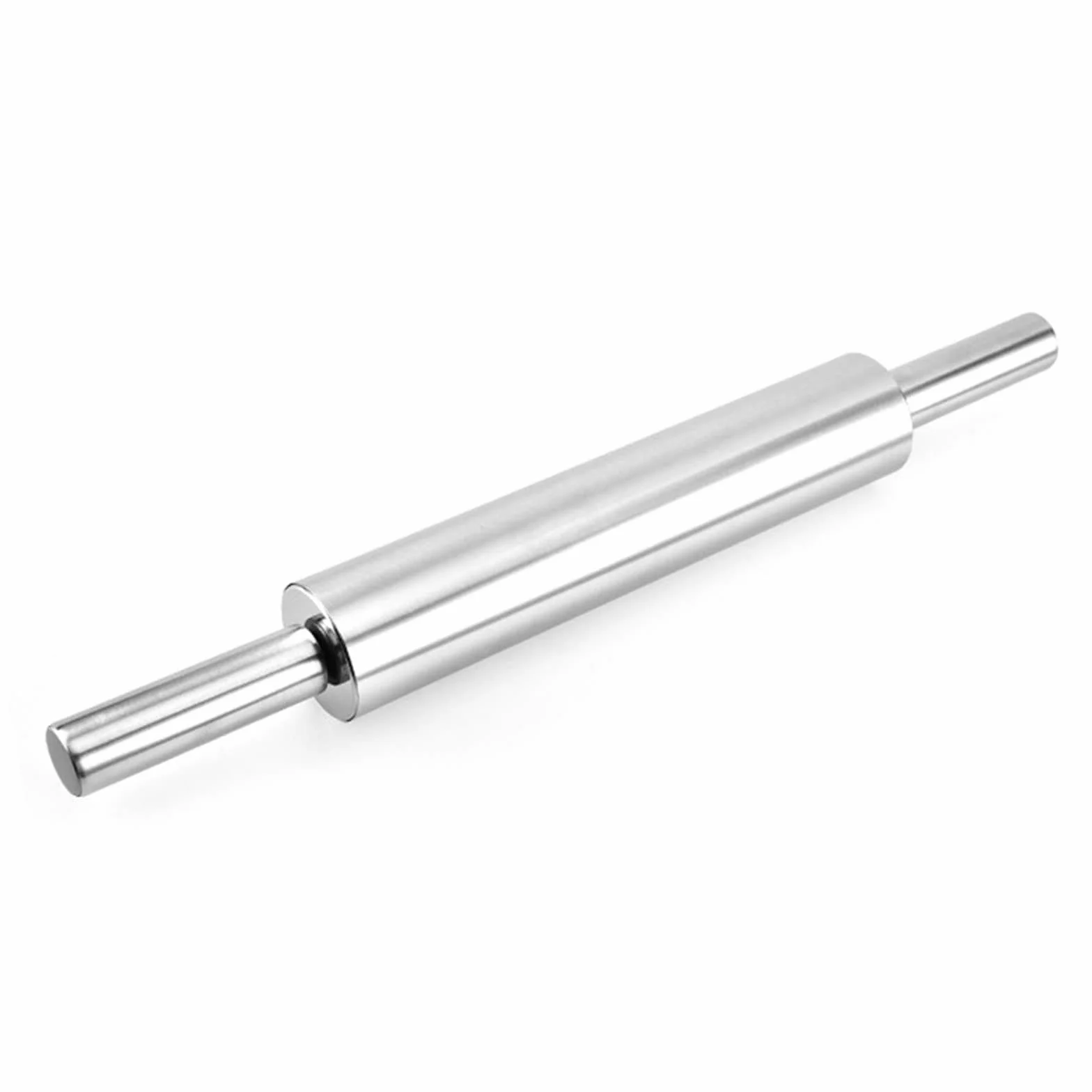 Rodillos para Hornear de Acero Inoxidable, antiadherentes, para Manualidades, repostería, Pasteles, Galletas, Masa y Pizza (38 cm)