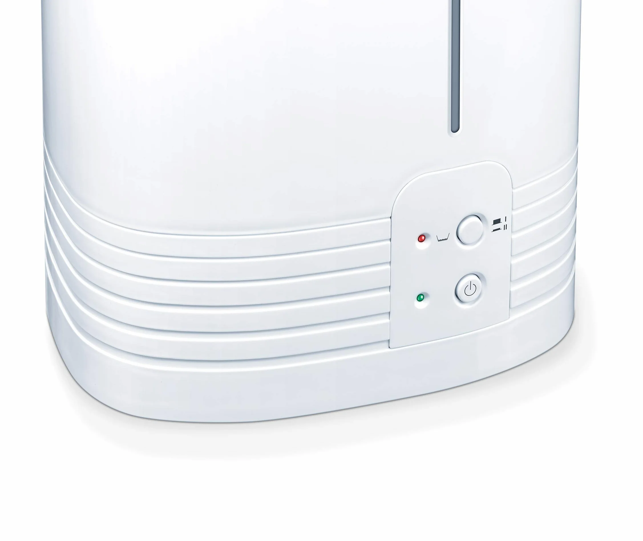 Beurer LB55 Humidificador con Tecnología de Vaporización de Agua Caliente, Espacios Hasta 50 m², Máxima Nebulización 400Ml/H, 365 W, Depósito 6 Litros, Blanco