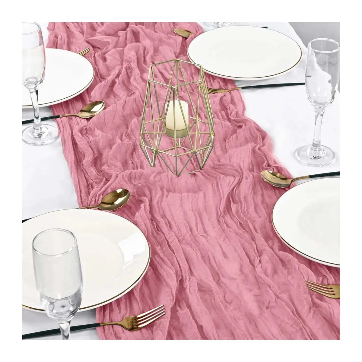 Servilletas de Mesa de algodón, Caminos de Mesa estopilla, servilletas Multicolores, 10 Piezas, Varios tamaños