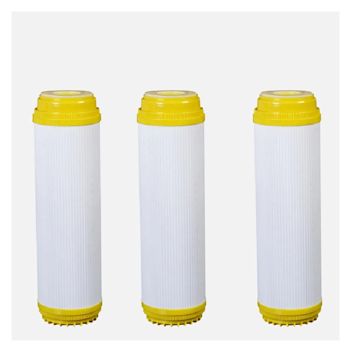 Cartucho de filtro de resina de 10 pulgadas, intercambio iónico de agua pura suavizada, elimina la descalcificación/sistema purificador de agua alcalina fuerte, 1 Uds.(2pcs)