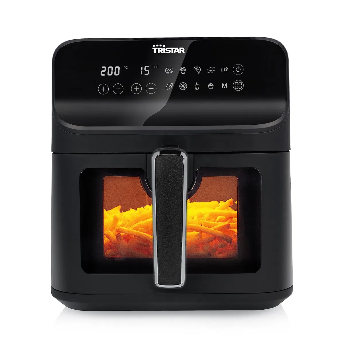 Freidora digital Tristar FR-9037-6,2 L - 1,5 kg de patatas fritas - Con ventanilla