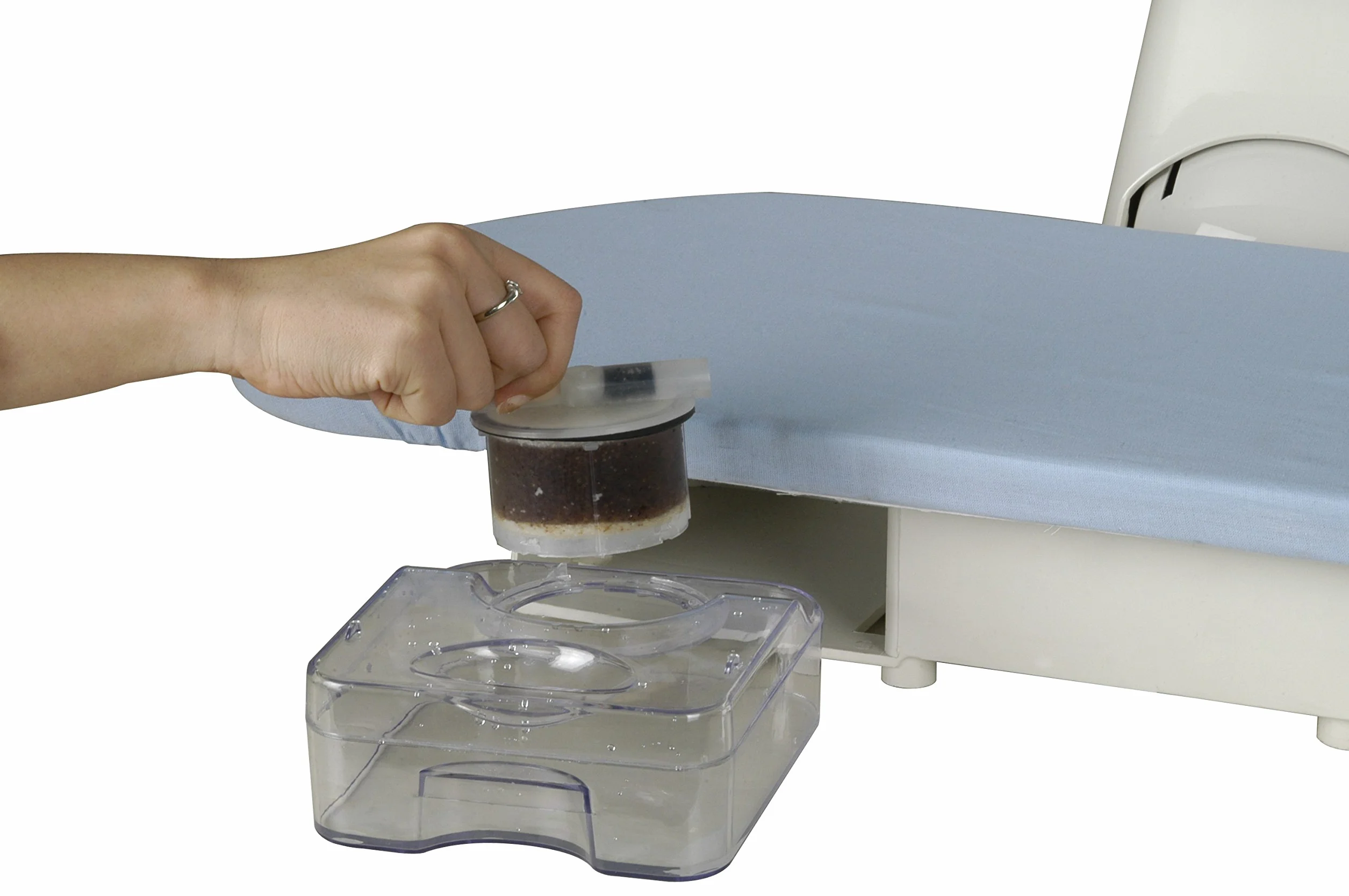 Speedypress - Prensa de planchado a vapor 91HD, color plateado, resistente, profesional, 91 cm con soporte (+ accesorio de plancha gratis, filtro de agua anticalcáreo, cubierta de repuesto y fieltro