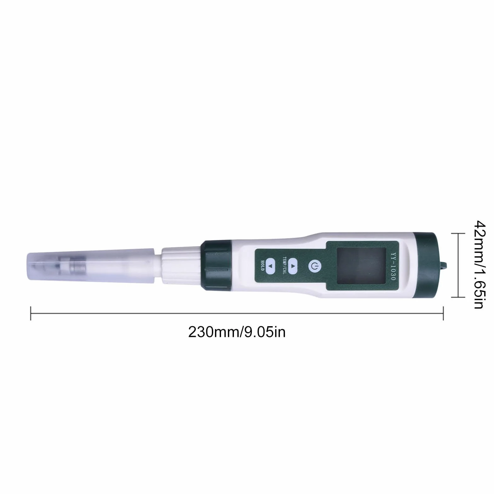 XIAOXIAOYU medidor de pH para Alimentos, probador de pH de Alimentos | medidor de pH con sonda de pH de Alta precisión,Monitor de pH portátil para Agua, Acuario, levadura, conservado, muestras