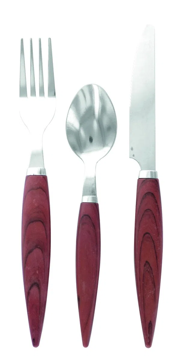 PacknWood - 50 Cubierto Negro Metal | 5 cm | Hostelería Catering, Desechable, Delivery Take Away, Food Truck