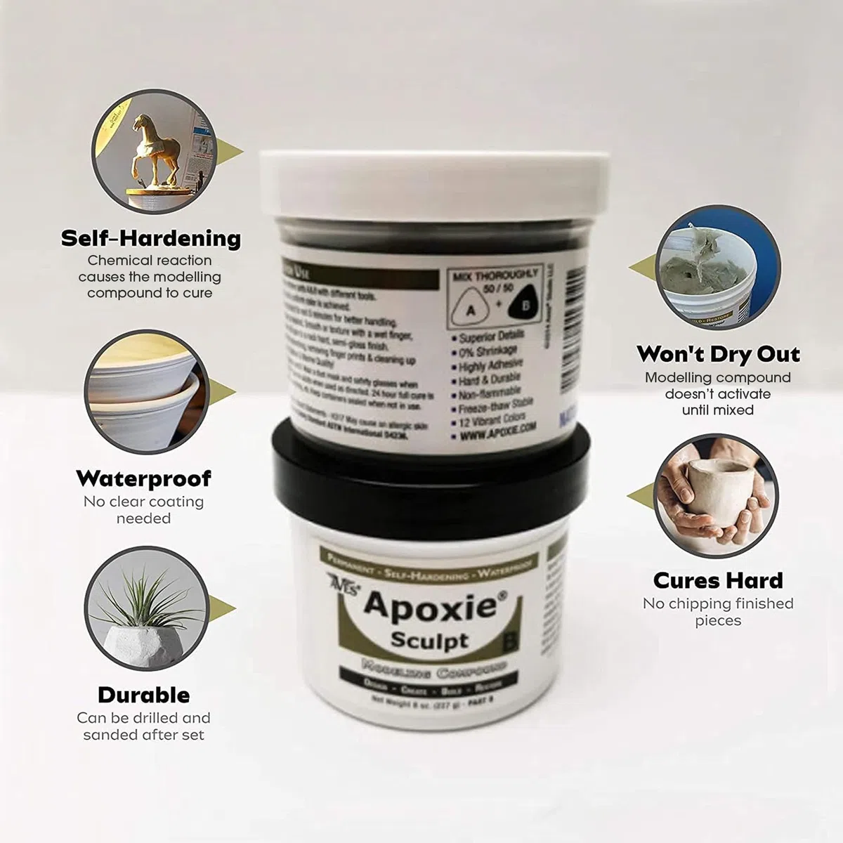 Apoxie Sculpt 1 Lb.Brown