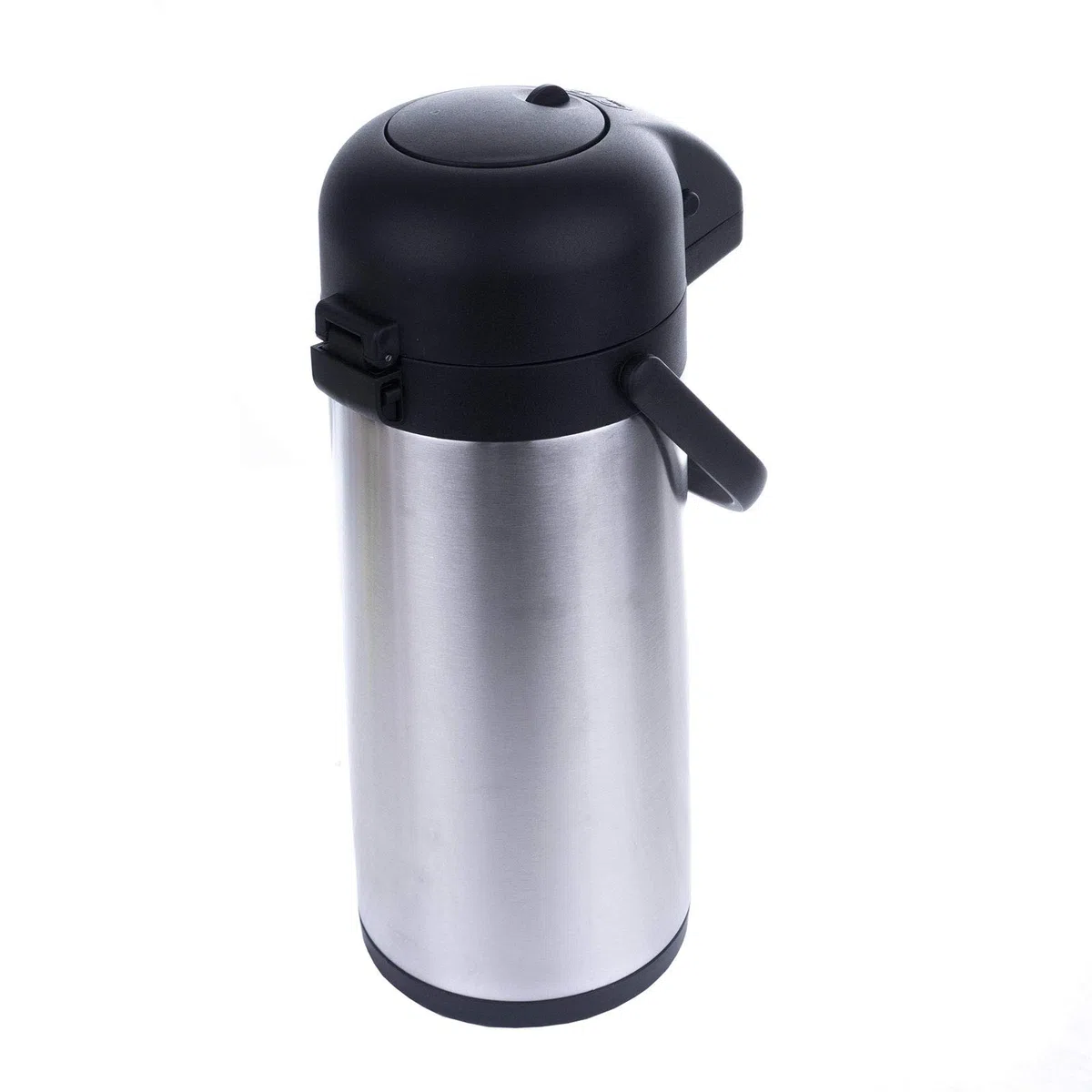 1a-Handelsagentur Termos de acero inoxidable con doble pared con bomba de 3 litros