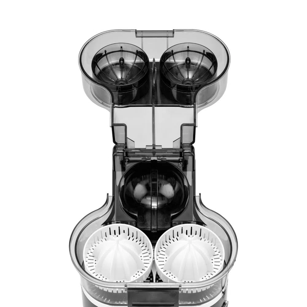 SOGO Exprimidor De Naranjas Eléctrico XL Con Elevación Automática - Exprimidor Eléctrico 100W Para Zumo Natural Sin Esfuerzo - Exprimidor Naranjas Automático Sin BPA - Juicer Con Tapón Antigoteo