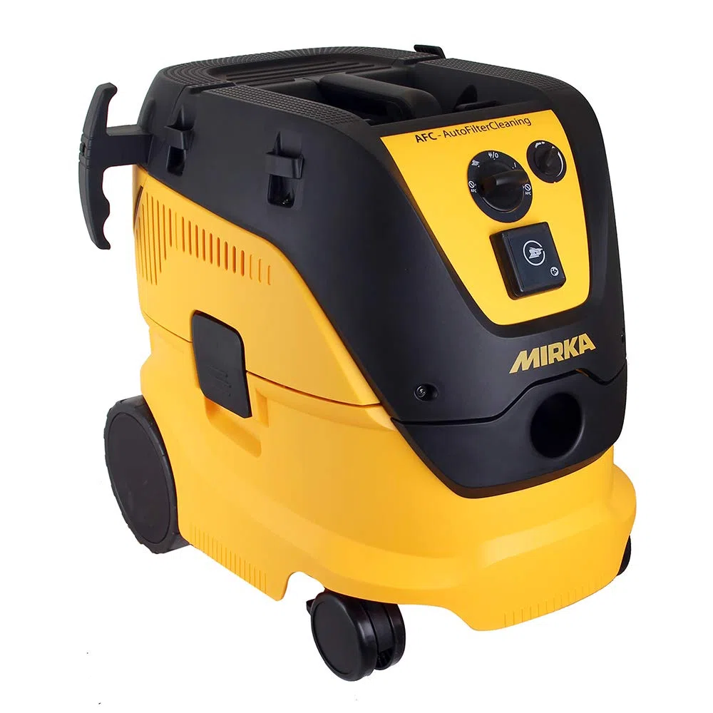 MIRKA Aspiradora industrial 1230 L AFC; cable CH automático de filtro Cleaning, limpieza automática de filtro, incluye manguera de aspiración estándar VE=1 St.