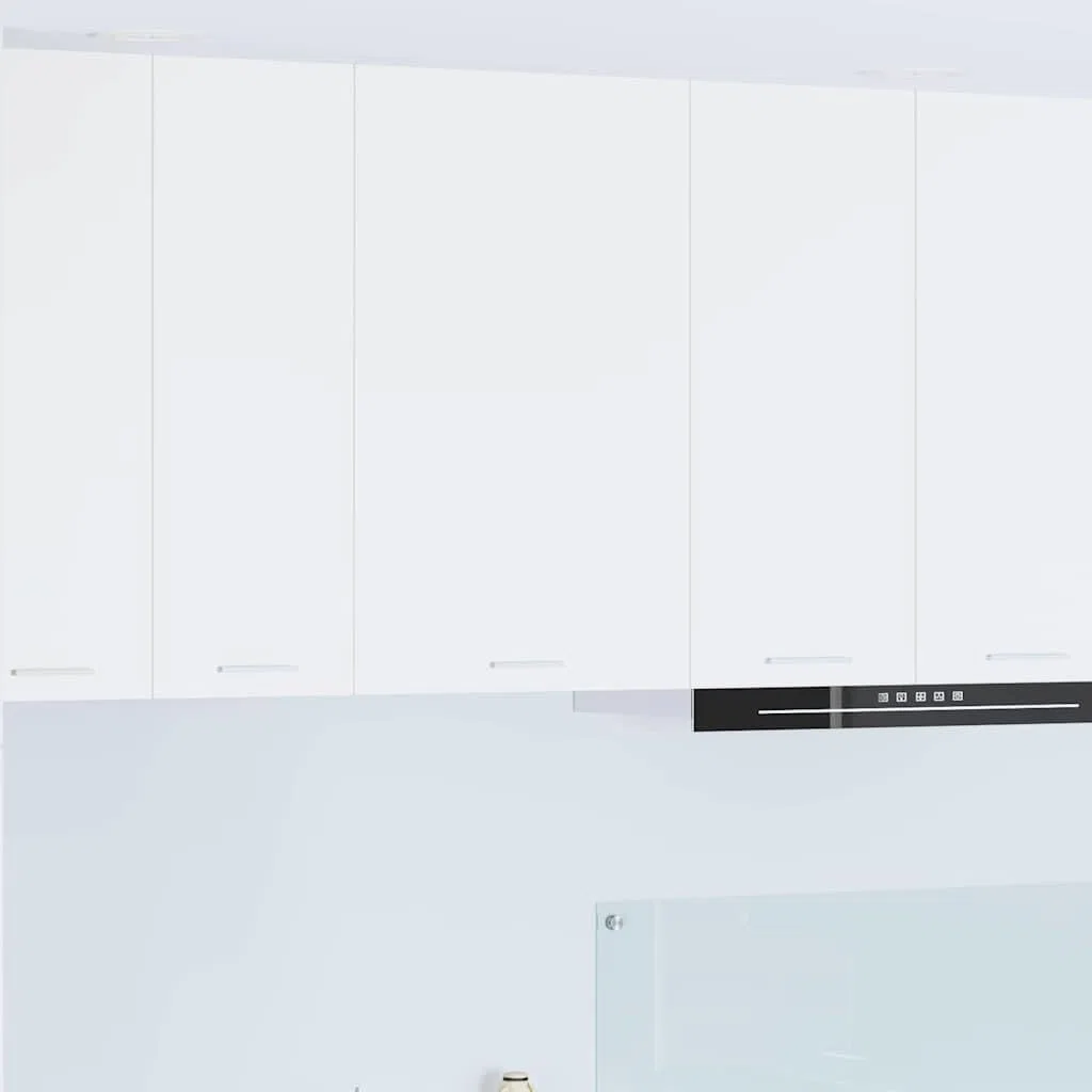 vidaXL Mueble Colgante con Puerta 50 x 31 x 80 cm Madera de ingeniería, Armario de Cocina Moderno, diseño Rectangular, Gran Espacio, Materiales Resistentes, Estilo contemporáneo, soluciones de hogar
