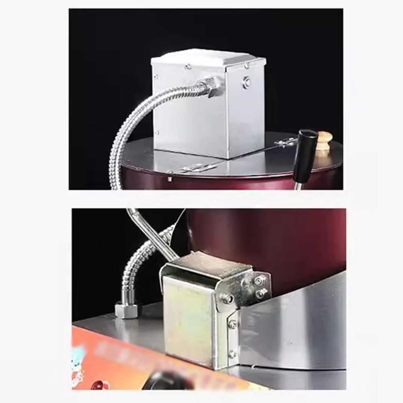 fabricante de palomitas de maíz Máquina comercial de palomitas maíz con gas, eléctrica, mini máquina manivela, totalmente automática para uso familiar