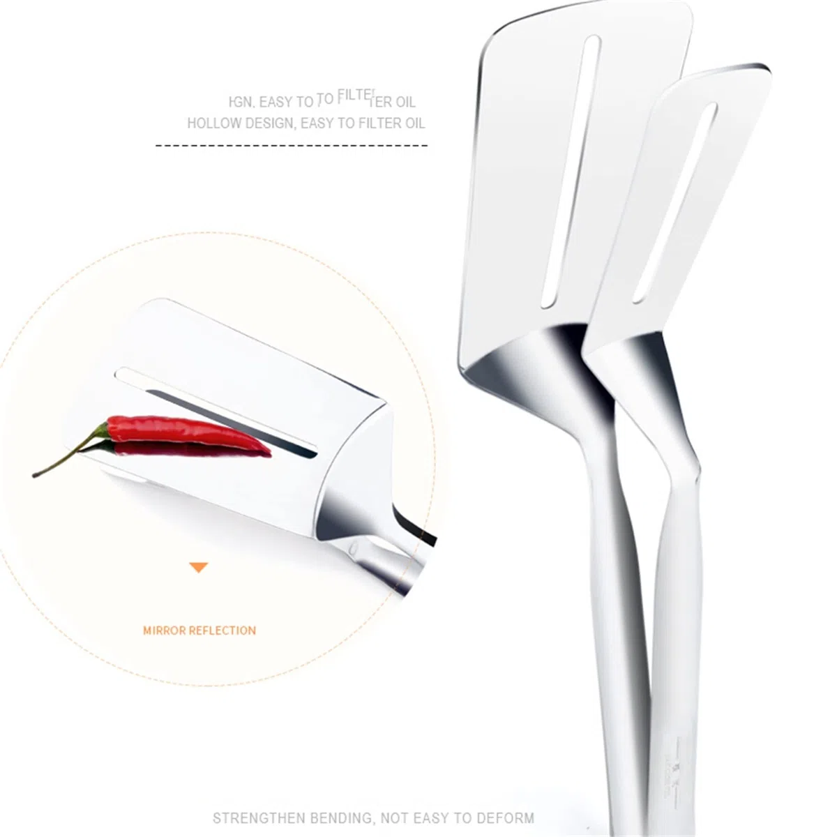 Pinzas De Cocina, Multifunción Resistente Al Calor con Fácil Agarre Acero Inoxidable Ergonomía Clip De Carne para Barbacoa, Servir, Freír, Cocinar