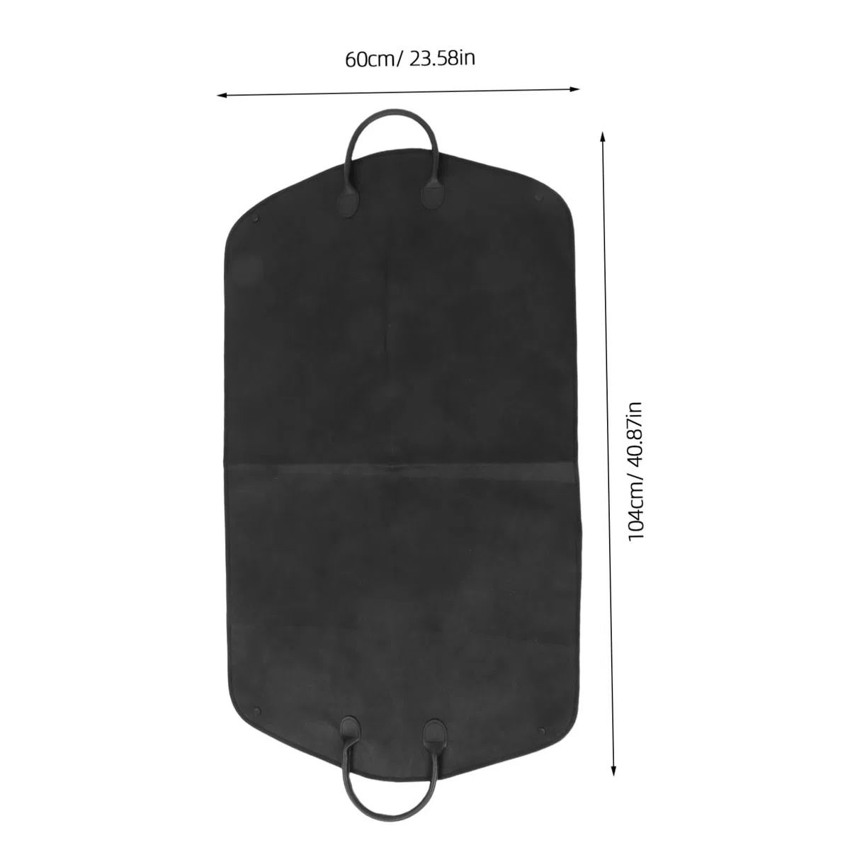 2 Piezas Bolsa para Trajes con Asa Funda de Tela No Tejida para Ropa Protector Antipolvo Ligero y Transpirable para Viajes de Negocios y Armario Adecuado para Abrigos y Chaquetas