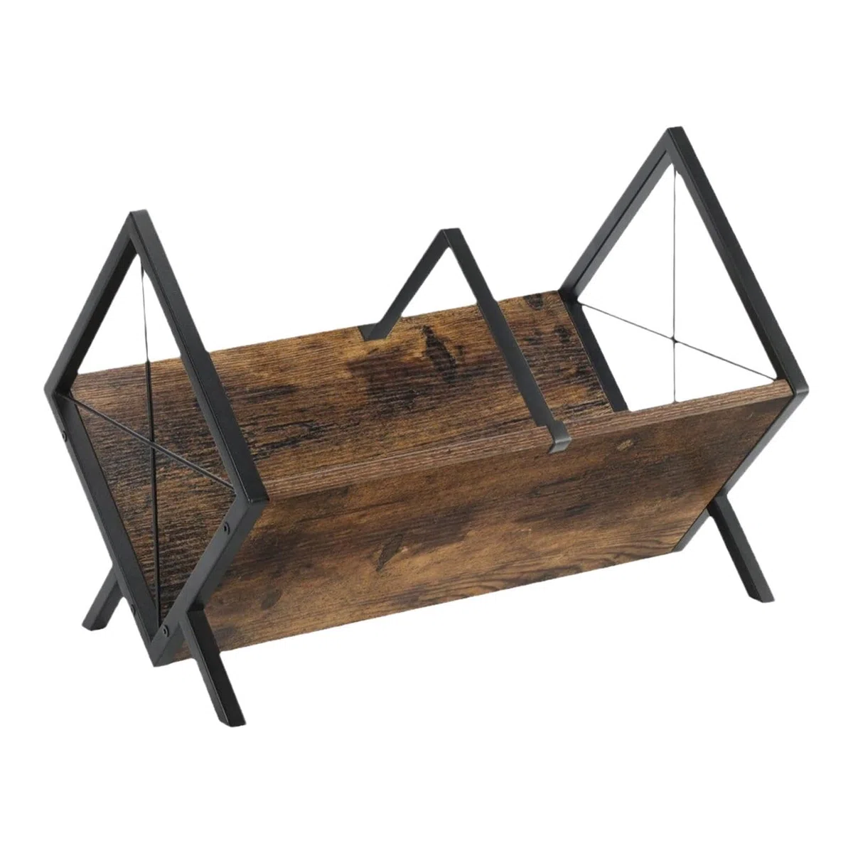 Soporte De Almacenamiento Para Vinilos Ajustable, Amplio Y Acabado Marrón | Expositor de Colección de Álbumes Para Dormitorio Estudio Biblioteca Habitación Juvenil Salón