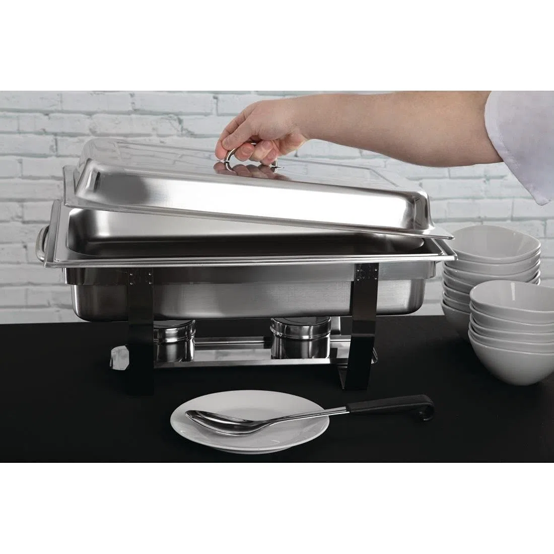 Nextday Catering S299 Milan de oferta especial calientaplatos, GN 1/1, 9 L