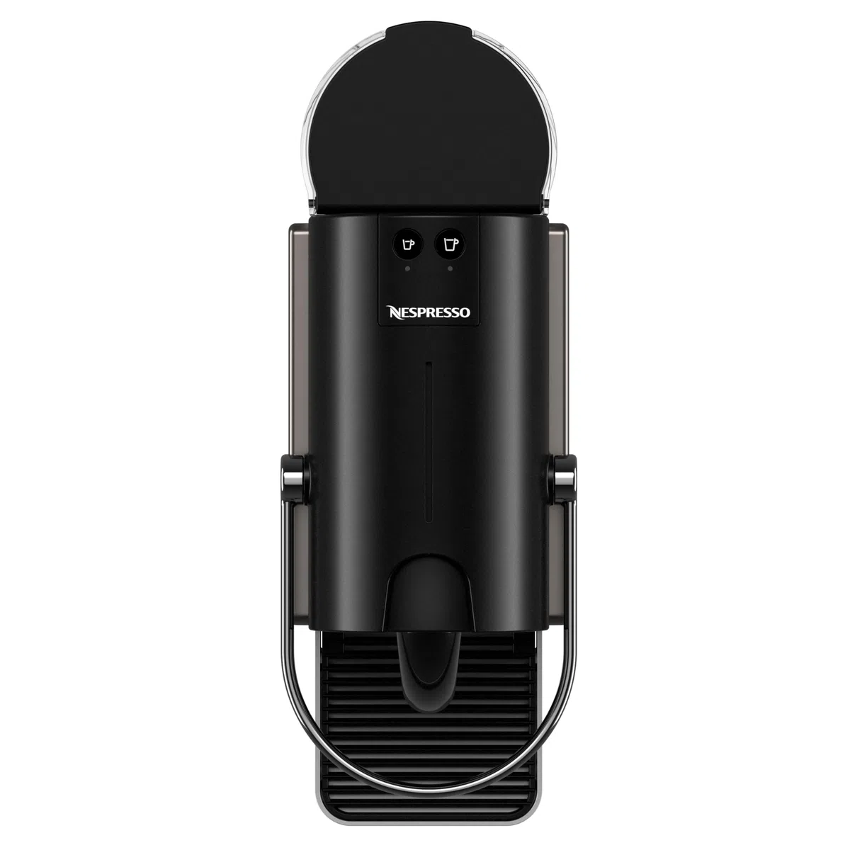 Krups XN306TK Nespresso Pixie Titan, cafetera expreso, recetas programables, 2 longitudes, apagado automático, 1260 W, 0,7 litros