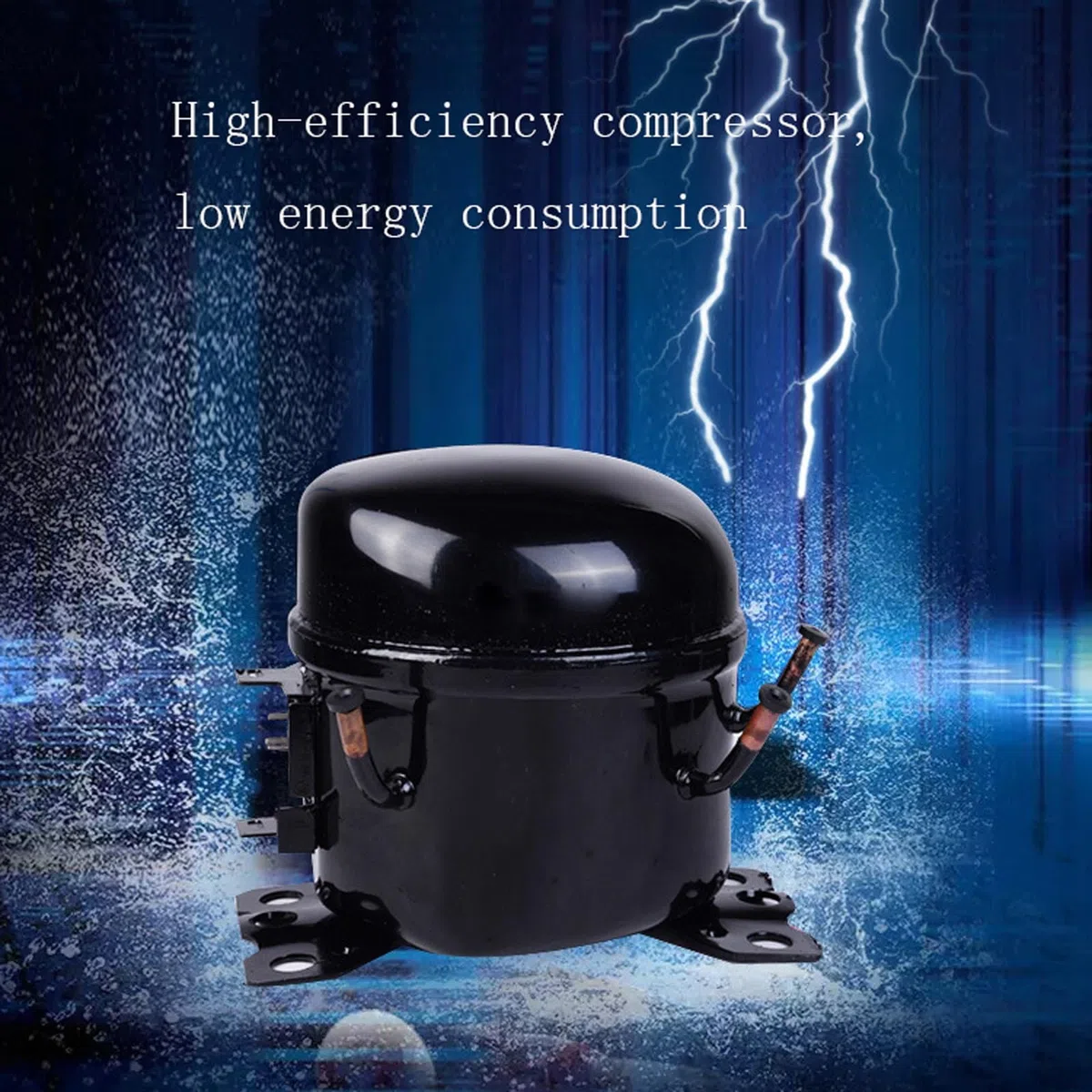 Máquina de Hielo de encimera, con asa, Capacidad de 22 a 26 Libras en 24 Horas, 8 Cubos listos en 6 a 12 Minutos, para el hogar, la Cocina, el Camping y la Autocaravana (Blanca)