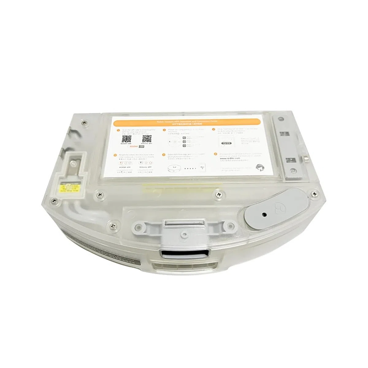 Reemplazo, Compatible con Roidmi, Eve Plus Robot Aspirador Barredora Accesorios Eléctricos 2 En 1 Caja De Polvo Tanque De Agua Filtro Piezas(As The Picture)