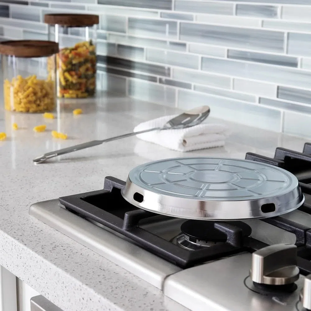 Better Houseware Flame Master, Acero, Plata, L