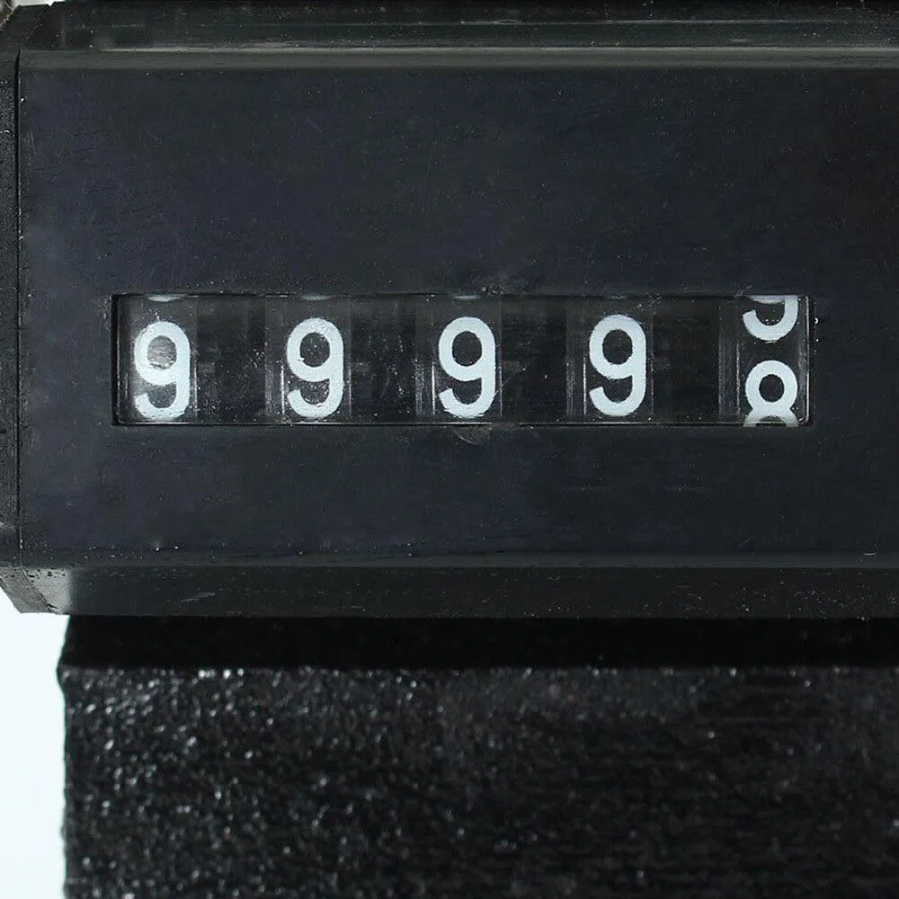 Máquina de bobinado de bobinado de mano 0-99999 máquina de doble propósito para contar y bobinar bobinas