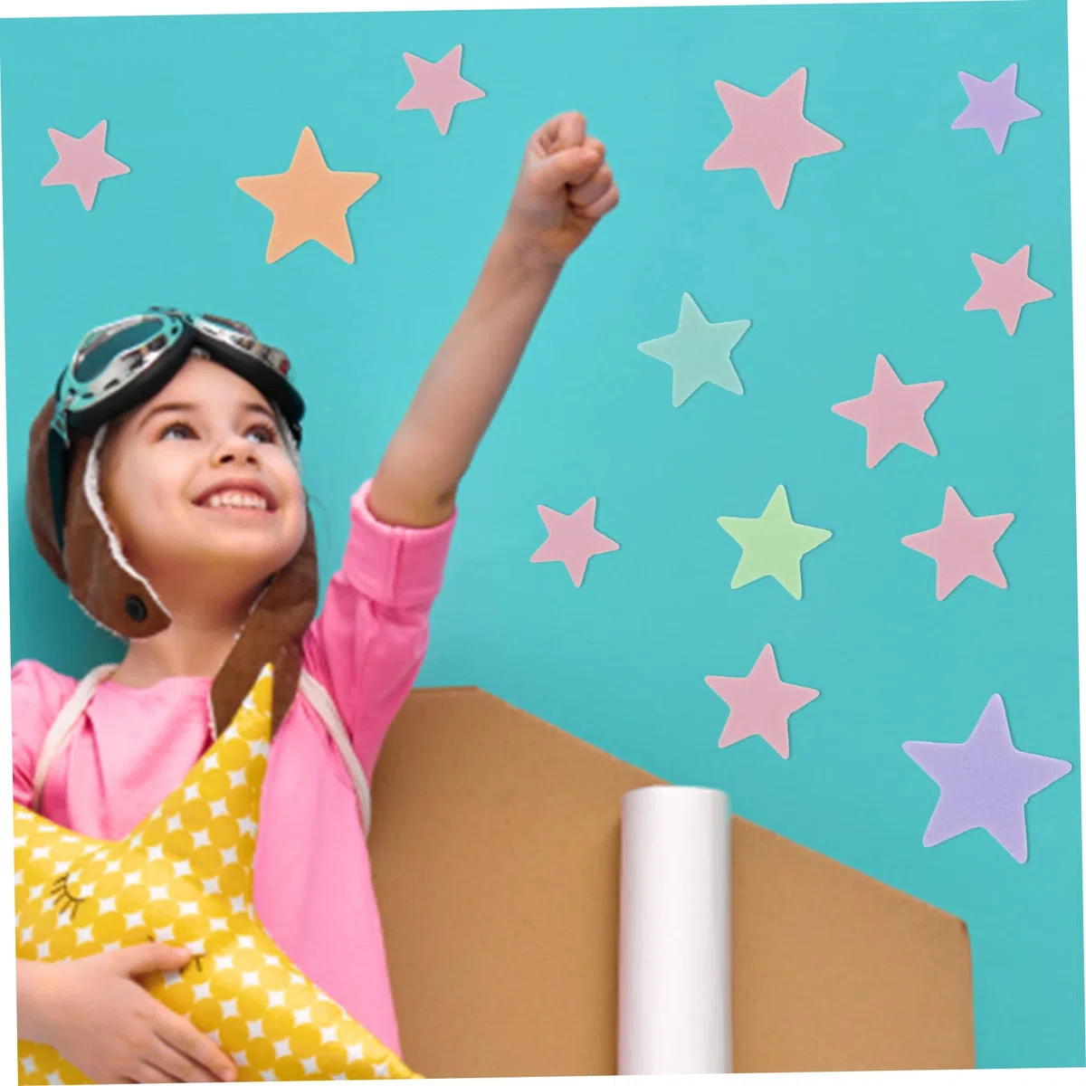 SHINEOFI 4juegos Pegatinas Geométricas Autoadhesivas Para Niño Niña De Espuma Colorida Para Manualidades y Decoración Infantil Para Scrapbooking y Proyectos Creativos Casa o Jardín De