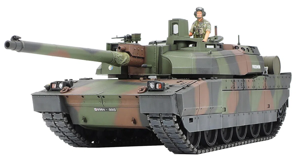 Tamiya TAM35362 1/35 Vehículo Tanque de Batalla Principal 35362-1:35 French KPz Leclerc Series 2, construcción de Modelos, Kit de plástico, sin barnizar, Mediano