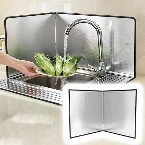 Protector de salpicaduras impermeable para estufa, accesorio de cocina resistente al calor, protección ignífuga y a prueba de quemaduras, cubierta de tabla de fideos fácil de limpiar para seguridad en