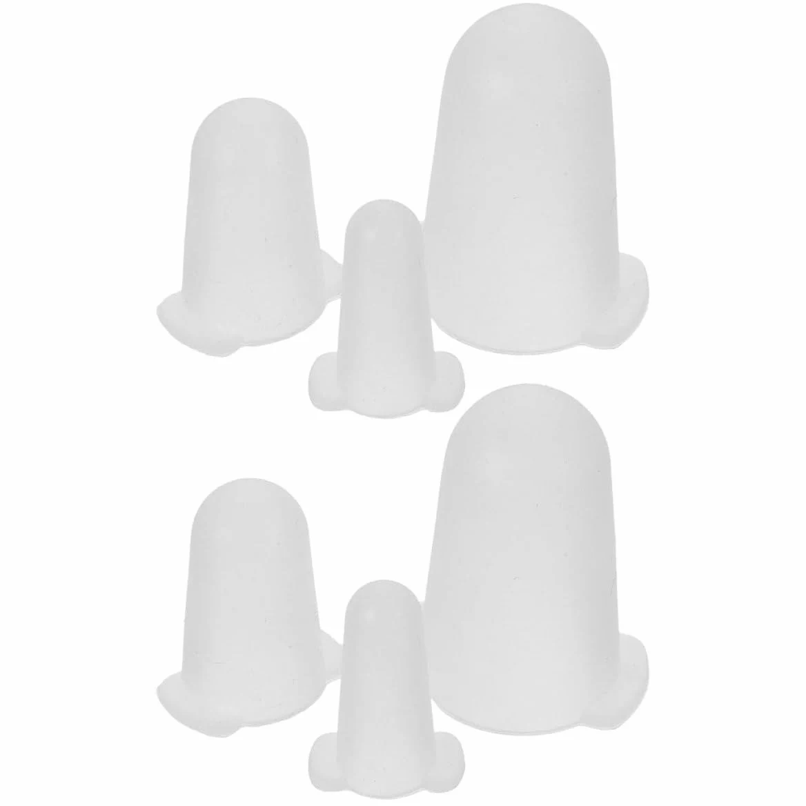 TOYANDONA 6 Piezas Fundas de Silicona para Boquillas de Repostería Resistentes y Reutilizables para Puntas de Manga Pastelera Cubiertas Prácticas para Decoración de Pasteles