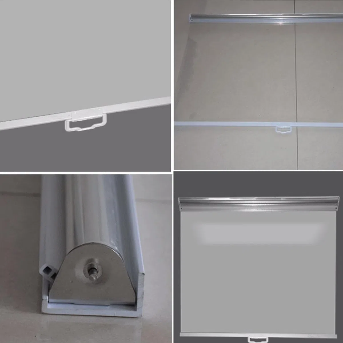 Contenedores de almacenamiento de plástico enrollables impermeables con asa, a prueba de polvo y frescos, organizadores transparentes para congelador/vitrina, divisores ideales para refrigerador y