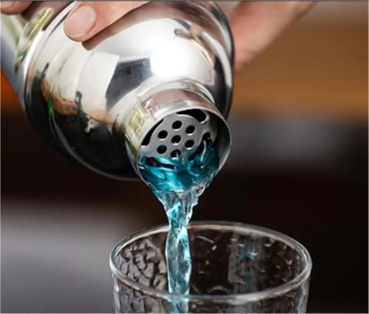 Juego de coctelera de Acero Inoxidable, Kit de Accesorios for Mezclar Barman, Herramientas Profesionales de Barman y Bar en casa, Bebidas de cócteles con Alcohol(750ML)