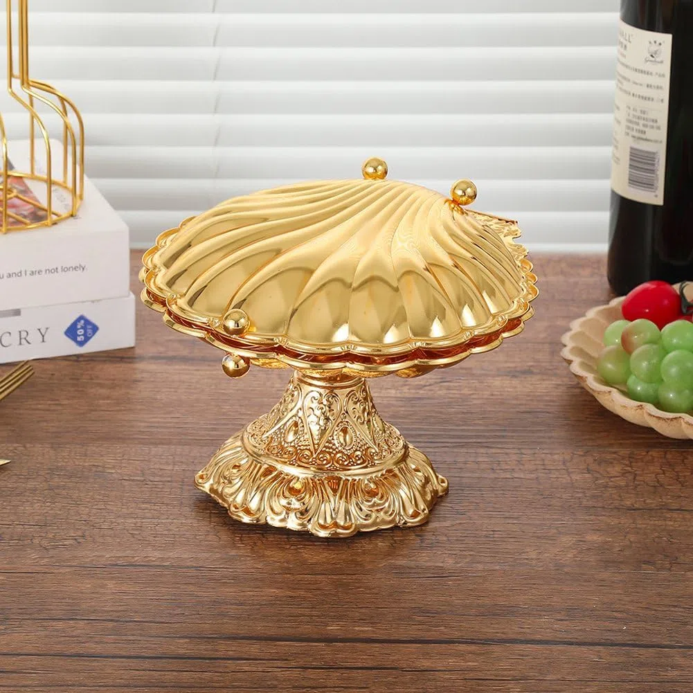 Frutero De Metal con Base, Soporte Decorativo para Frutas, Bandeja para Servir, Plato De Frutas, Expositor De Postres, Estante para Aperitivos Y Comida para Mostrador De Cocina.