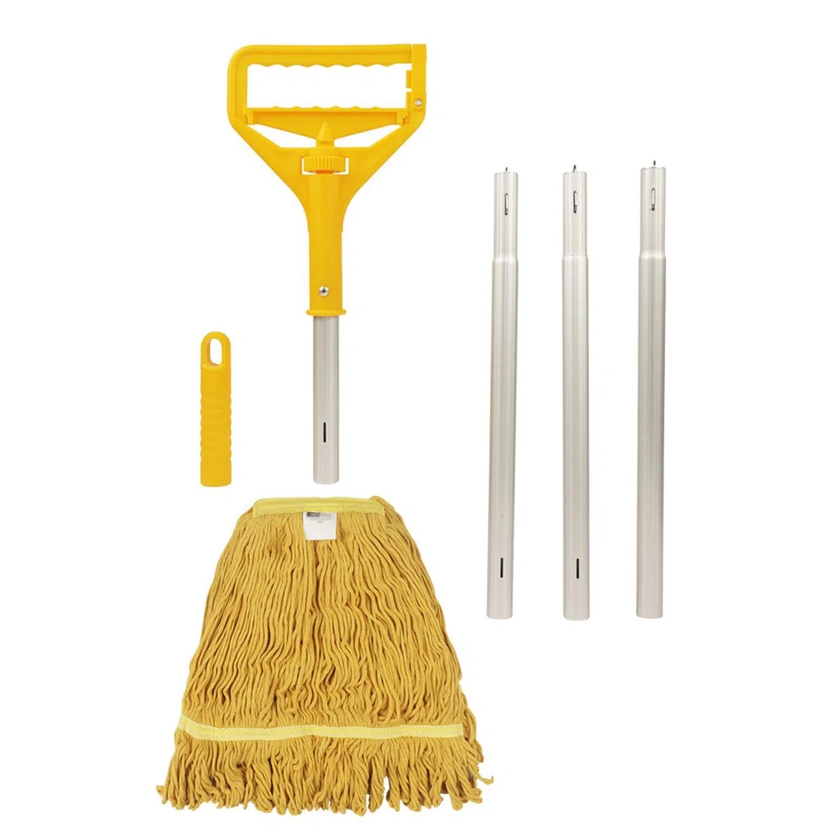 Fregona de limpiadora Paño barredor Reutilizable de Cuatro Secciones | Mopas Para Limpieza De Suelos para polvo madera parquet hogar baño cocina salón dormitorio y
