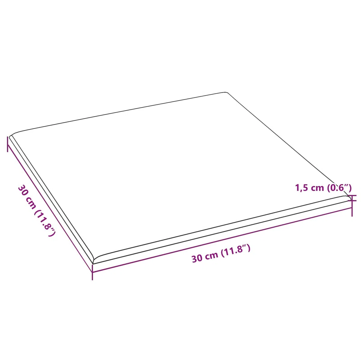 Juego de 12 cabezales de pared capuchino, 30 x 30 cm, de tela con estructura de madera, diseño moderno y fácil montaje, almohadillas de pared para dormitorio, respaldo y protección de pared